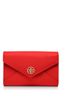 Tory Burch Robinson Small Envelope Clutch - Lyst