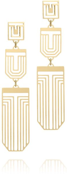 Tory Burch Frete Chandelier Earring - Lyst