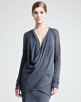 Donna Karan New York Cashmere Mesh Shrug - Lyst