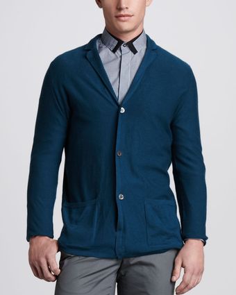 Lanvin Three Button Cashmere Cardigan - Lyst