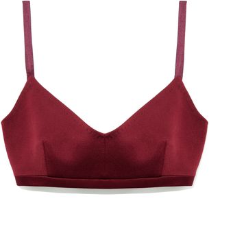 Marc Jacobs Doubleface Satin Bra  - Lyst