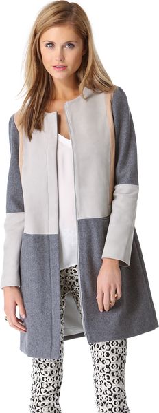 Diane Von Furstenberg Tranquil Coat - Lyst