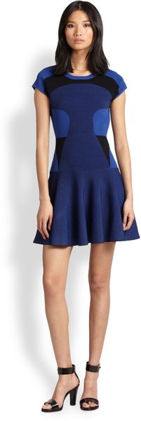 Diane Von Furstenberg Renee Fit-flare Dress - Lyst