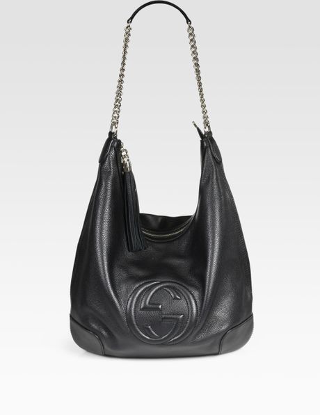 gucci soho hobo black