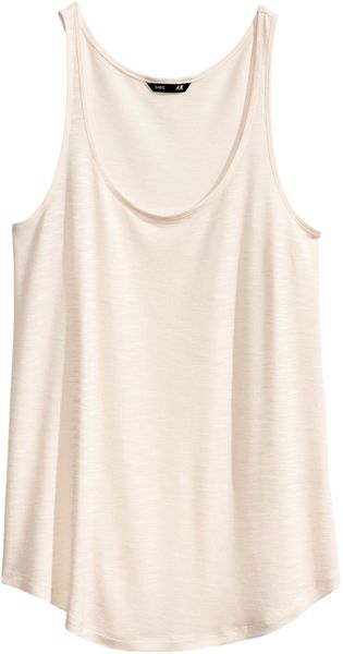 H&M Jersey Top - Lyst
