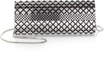 Jimmy Choo Sweetie Printed Mirrored Clutch - Lyst