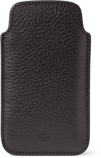 Mulberry Leather Iphone 5 Cover - Lyst