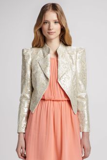 Alice + Olivia Alice Olivia Eriko Lace Motorcycle Jacket - Lyst