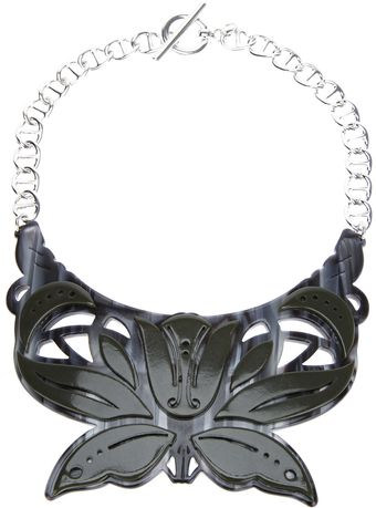 Carven Petit Collier Plexi Necklace - Lyst