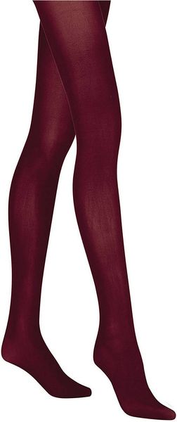 DKNY Opaque Control Top Tights - Lyst