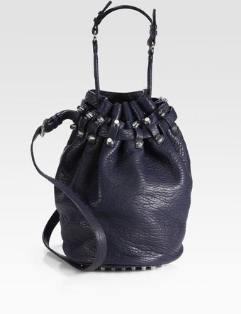 Alexander Wang Diego Pebble Leather Bucket Bag - Lyst