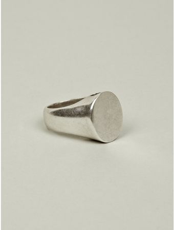 Maison Martin Margiela Mens Brass Ring - Lyst