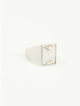 Maison Martin Margiela 11 Mens Two Tone Ring - Lyst
