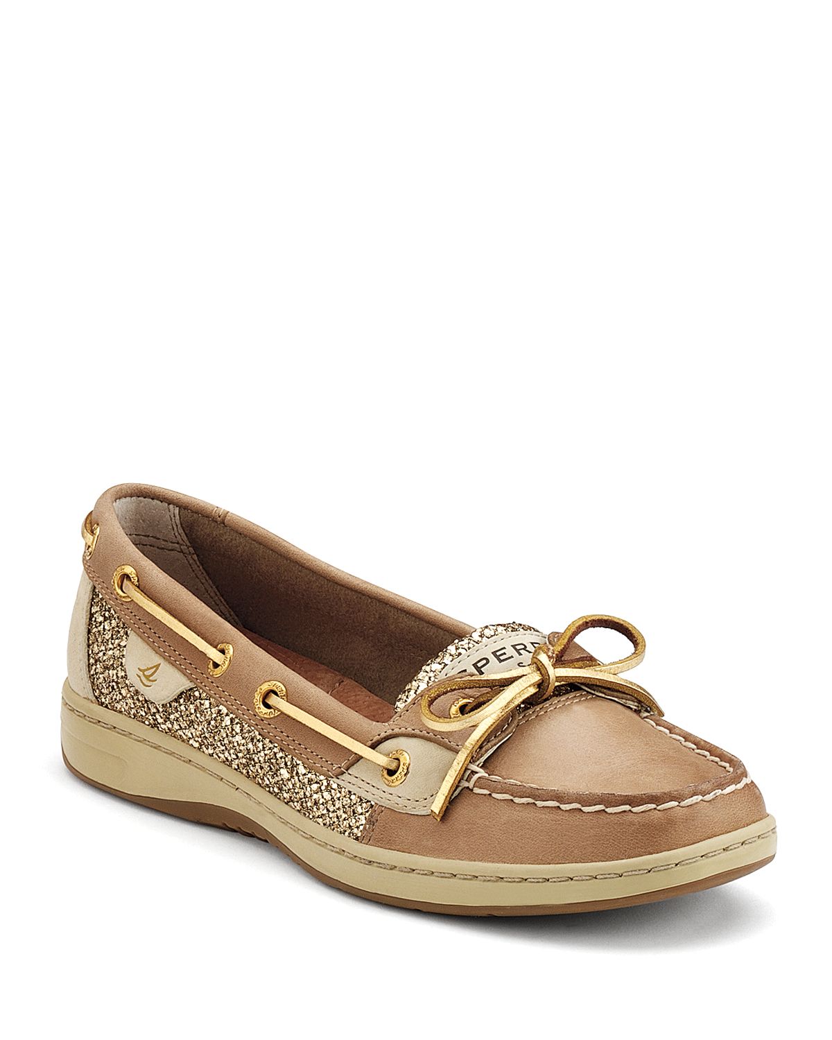 sparkly boat shoes