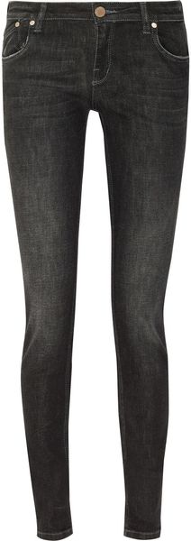 Victoria Beckham Super Skinny Midrise Jeans - Lyst