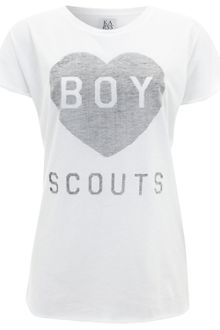 Zoe Karssen ' I Love Boy Scouts' Oversized T-Shirt - Lyst