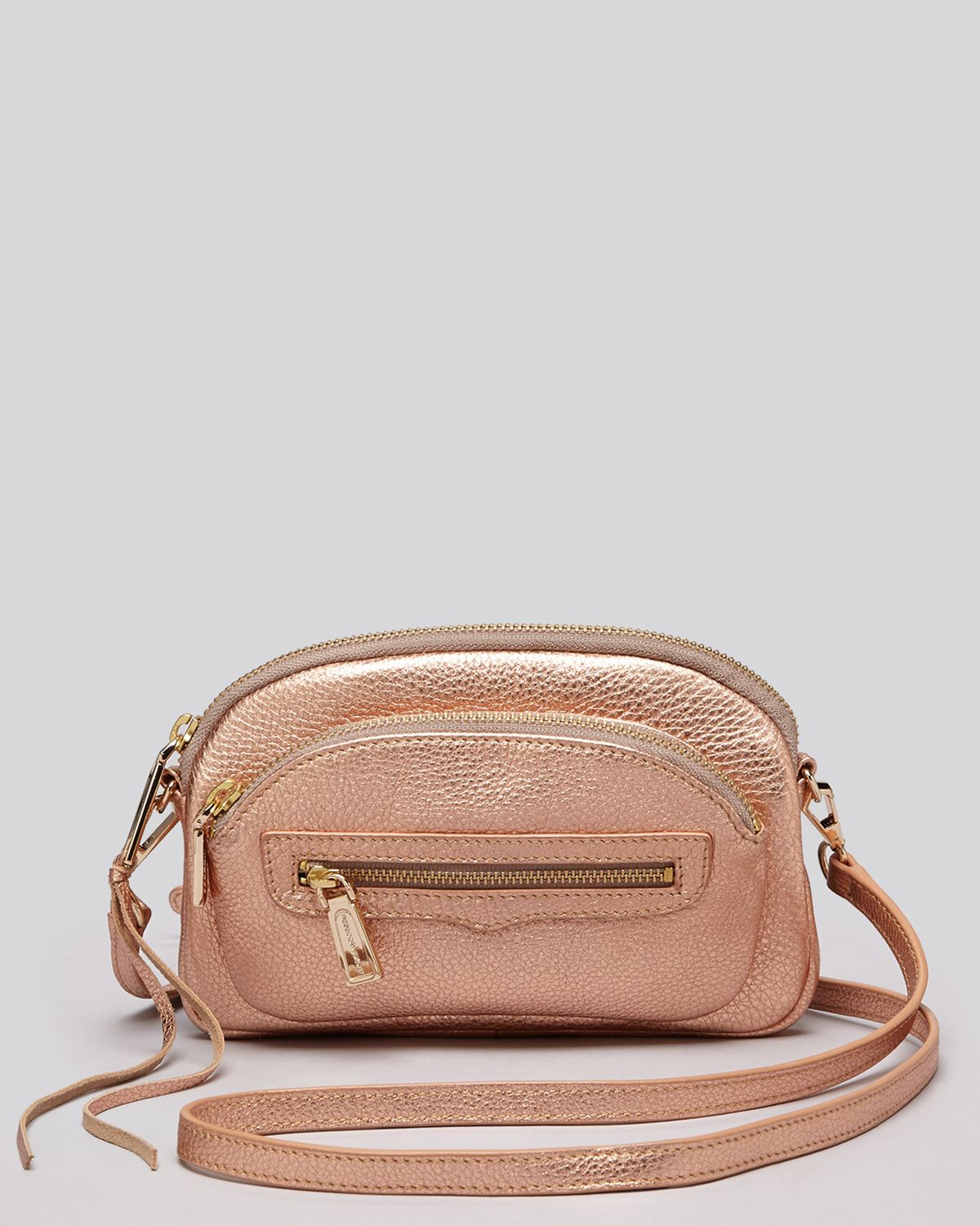 rebecca minkoff gold crossbody