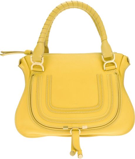 chloe yellow purse