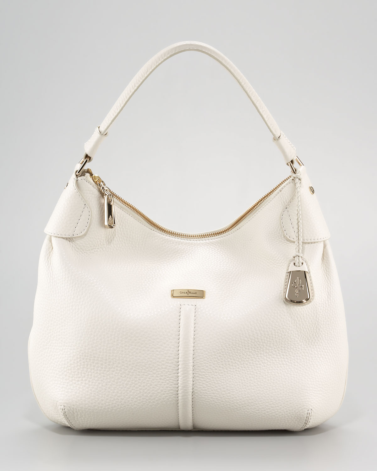 Cole Haan Village Parker Medium Hobo Bag In White Ivory Lyst