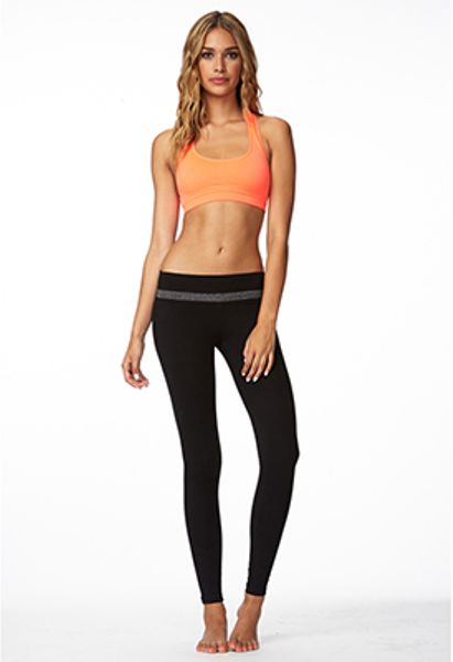 forever 21 silver leggings