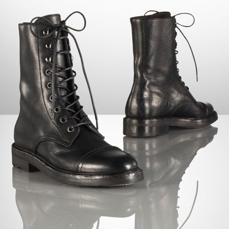 ralph lauren canvas boots