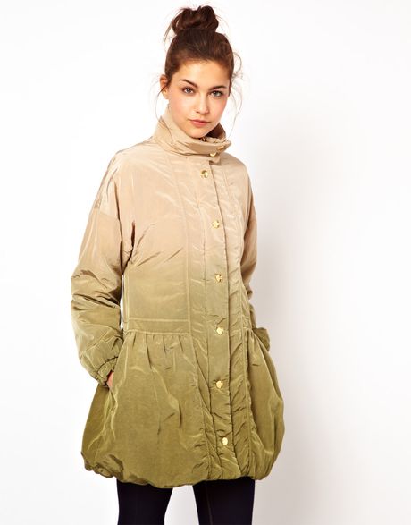 love moschino padded coat