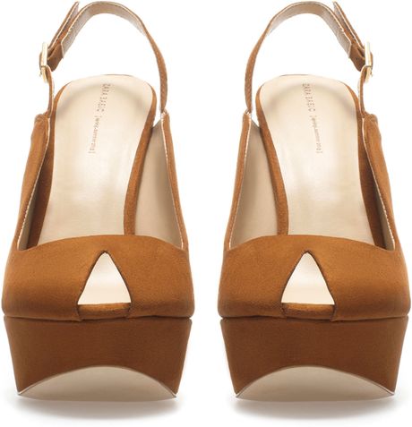 zara sling back