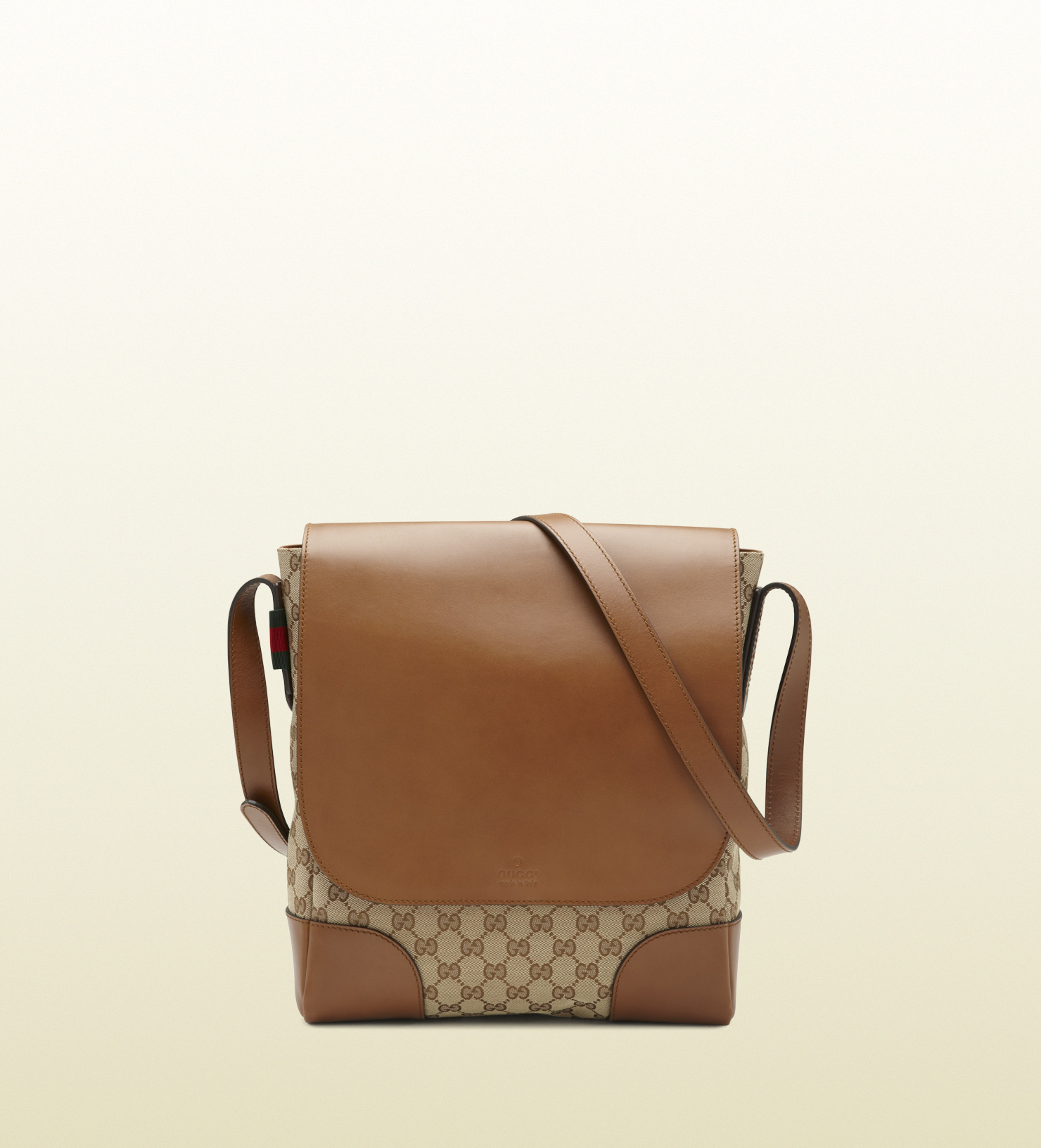 Gucci Original Gg Canvas Messenger Bag in Brown for Men (beige) | Lyst