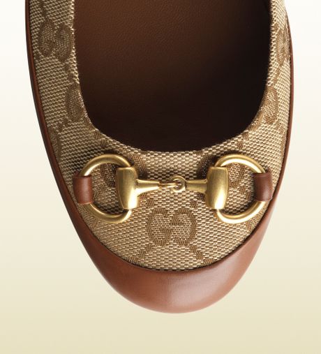 gucci horsebit ballerina