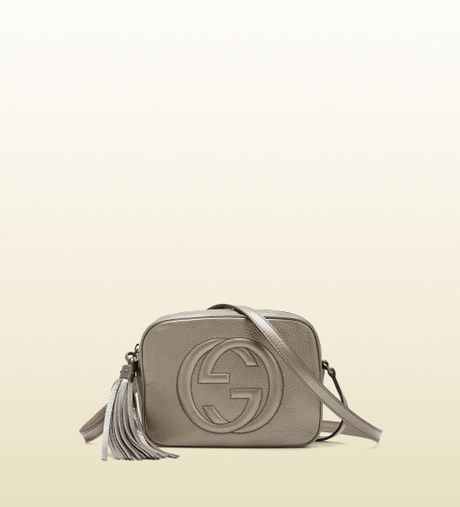 gucci disco bag grey