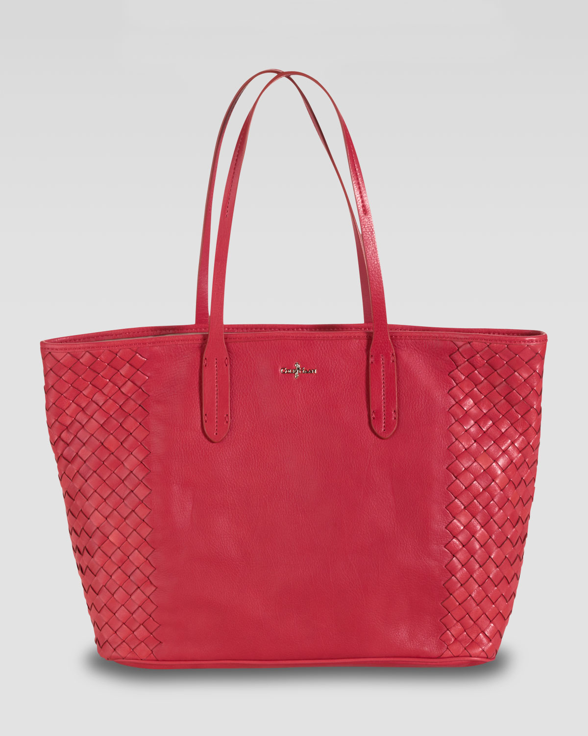 cole haan red handbag