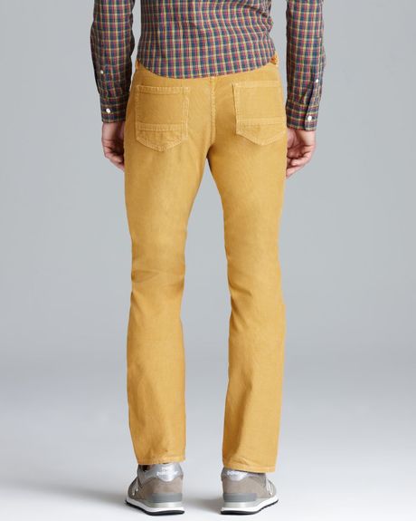 mustard slacks