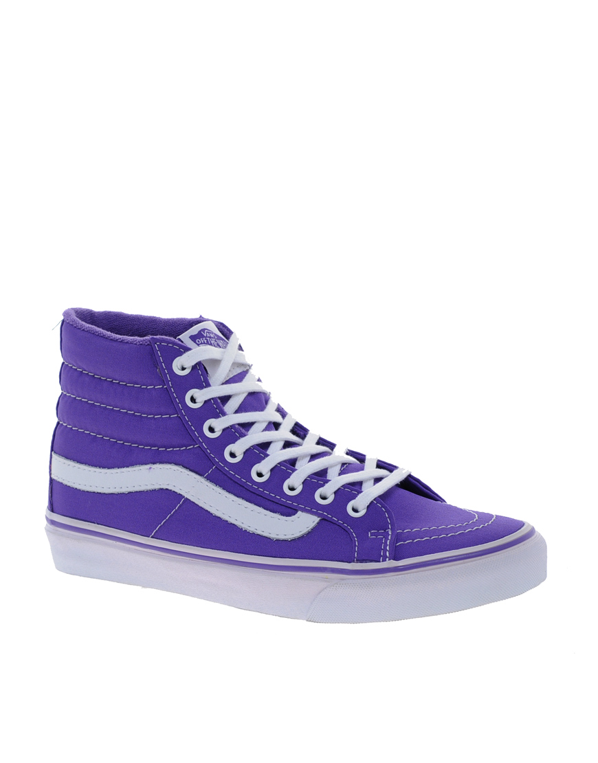 sk8 hi purple vans