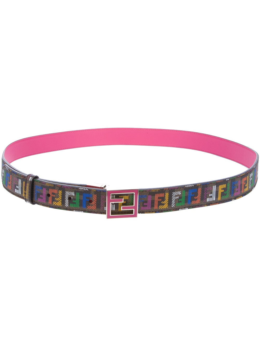 pink fendi belt