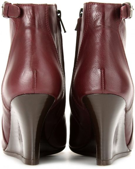 plum long boots
