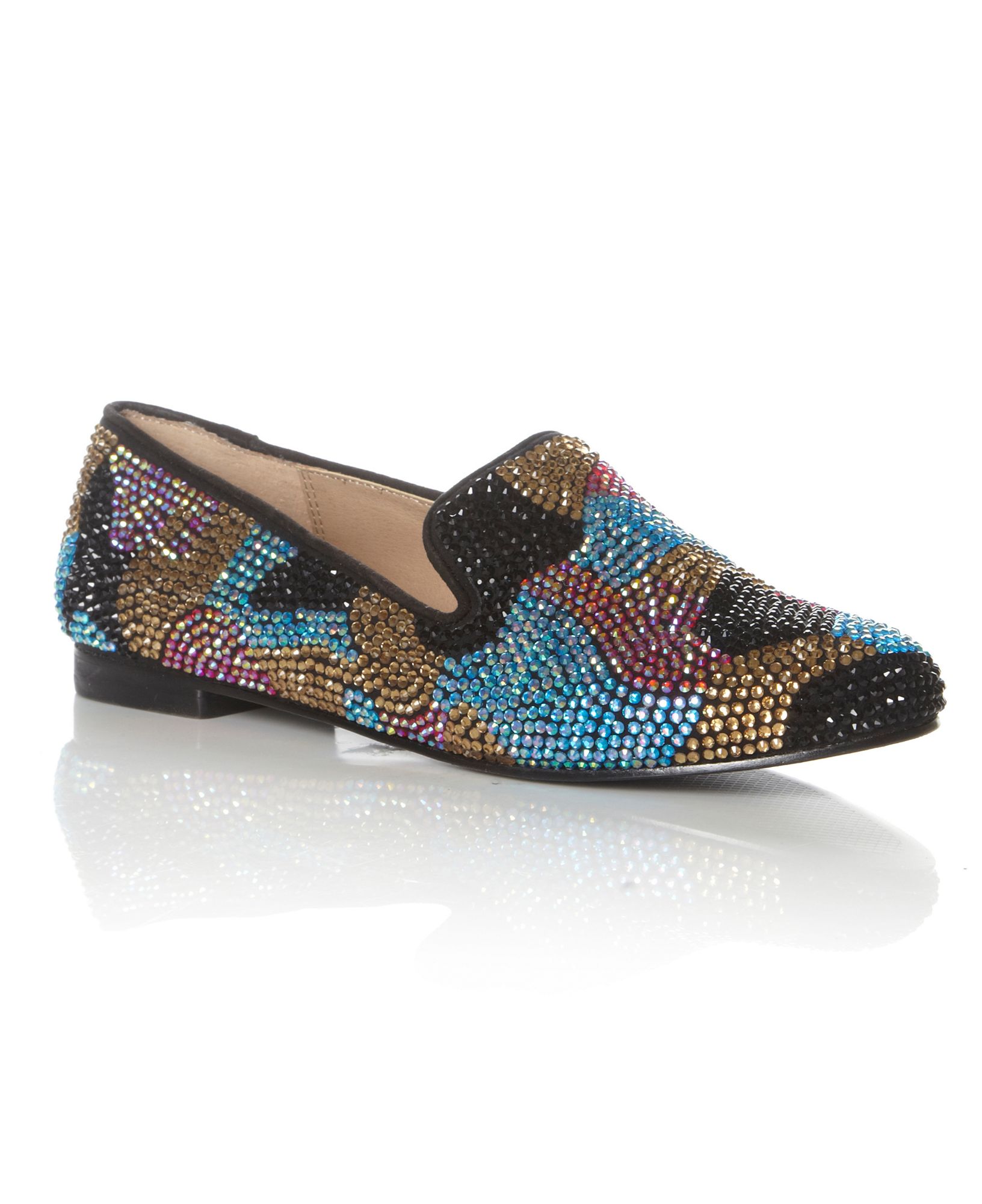 Steve Madden Concord Diamante Loafer in Multicolor (MultiColoured) Lyst