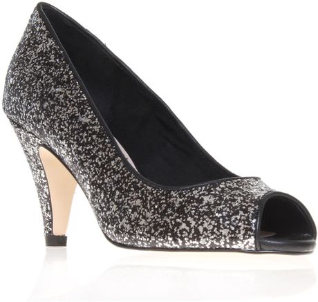 miss kg black court shoes