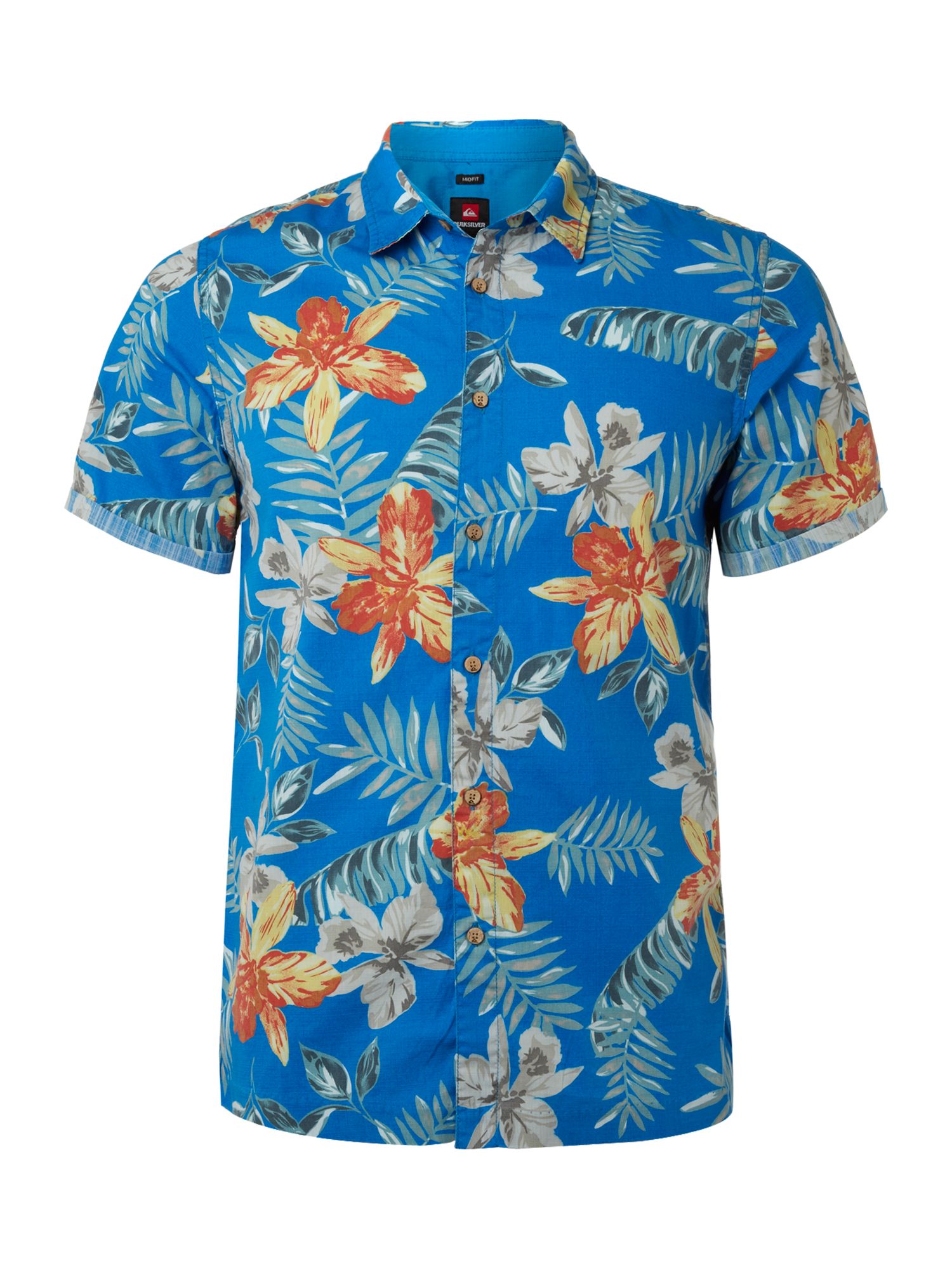 quiksilver hawaiian shirts