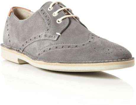 ted baker grey suede shoes