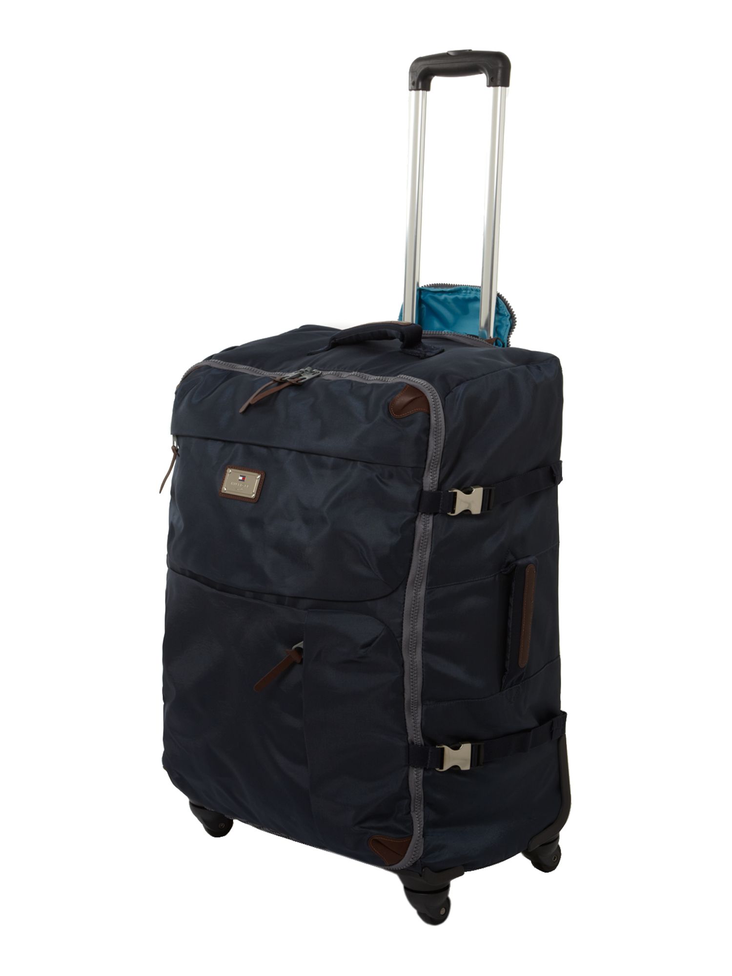 tommy hilfiger luggage trolley