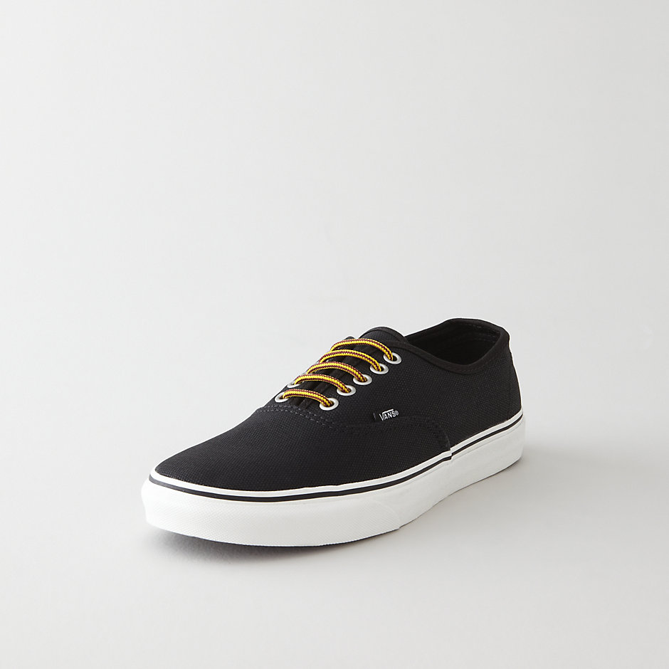 vans black canvas sneakers
