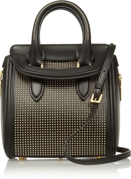 alexander mcqueen mini leather shopper