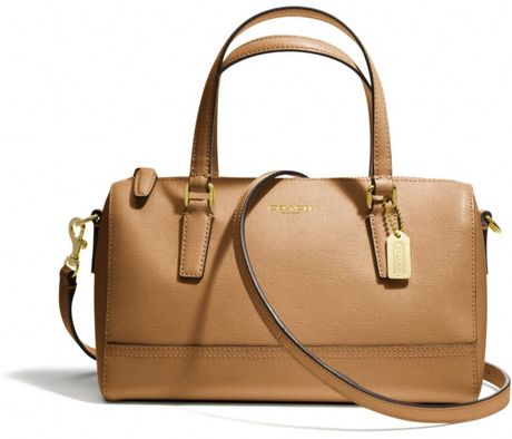 coach saffiano satchel