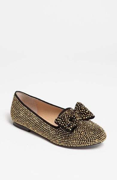 Steve Madden Marble Flat in Gold (Black Gold) | Lyst