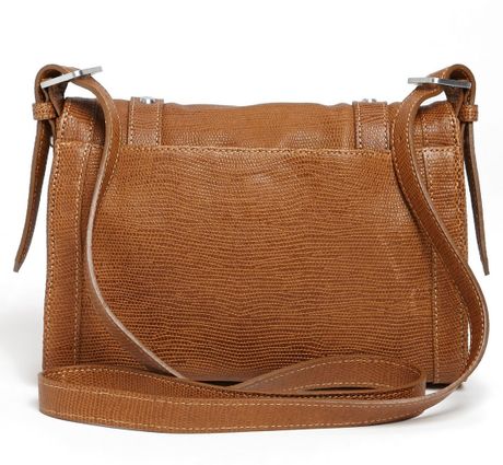 Longchamp Sport Leather Crossbody Bag in Brown (Cognac)