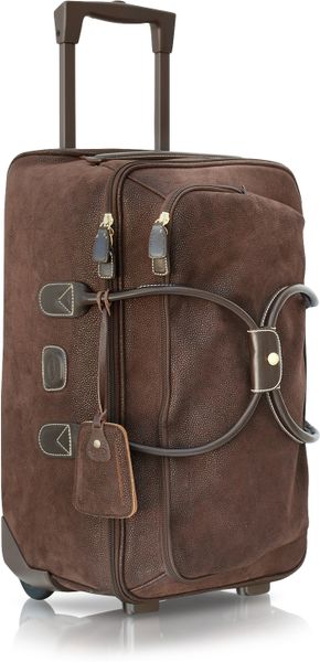 Bric&#39;s Life Medium Rolling Duffle Bag in Brown for Men | Lyst