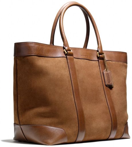 coach bleecker weekend tote