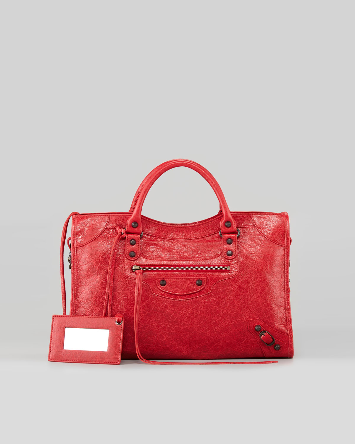 Balenciaga Classic City Bag Rouge Cardinal in Red | Lyst