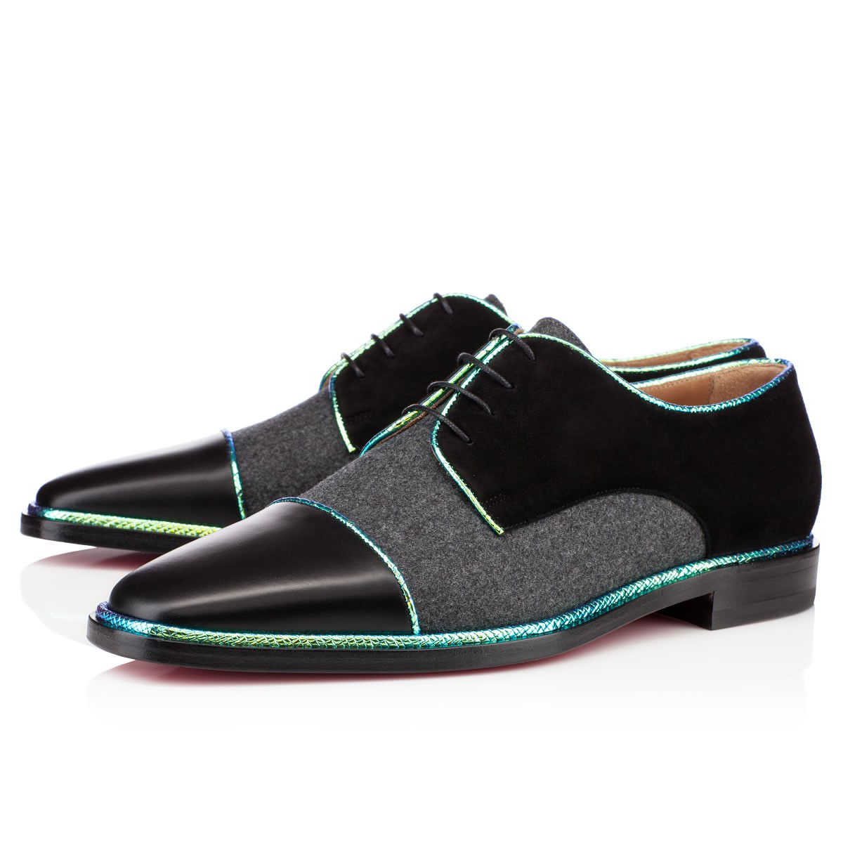 Christian Louboutin Bruno Orlato Mens Flat in Black for Men | Lyst