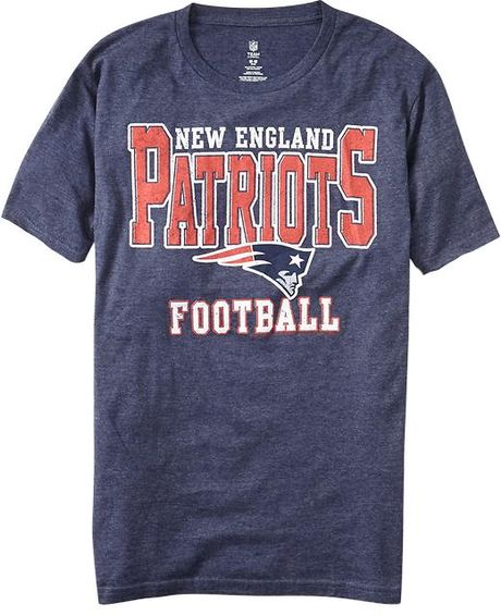 Old Navy Nfl174 Football Tees in Blue for Men (Patriots) | Lyst